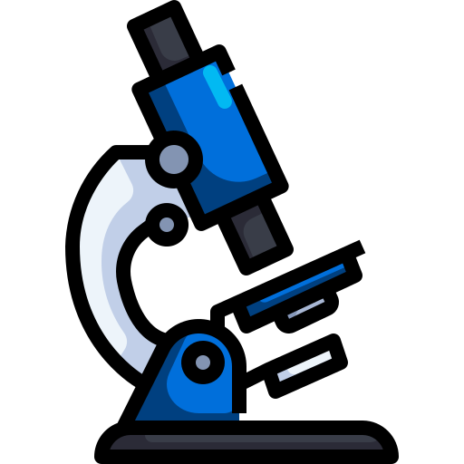 microscopio Justicon Lineal Color icona