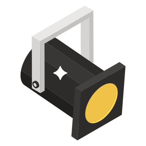 Spotlight Generic Isometric icon