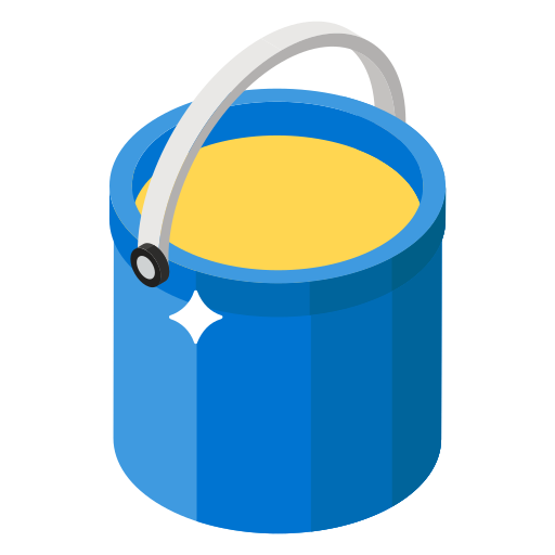 Paint bucket Generic Isometric icon
