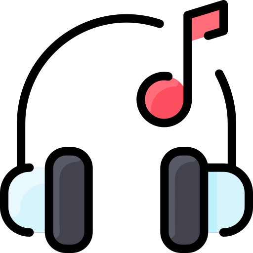 Headphone Vitaliy Gorbachev Lineal Color icon