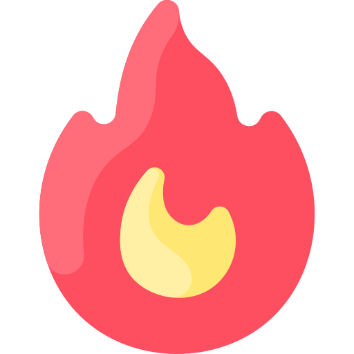 Fire Vitaliy Gorbachev Flat icon