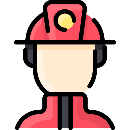 brandweerman Vitaliy Gorbachev Lineal Color icoon
