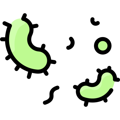 Bacterias Vitaliy Gorbachev Lineal Color icon