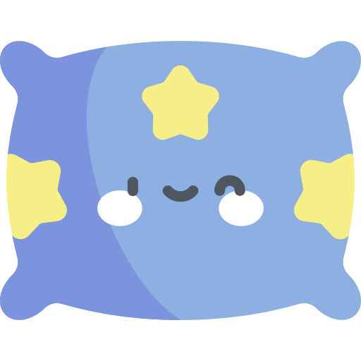 Pillow Kawaii Flat icon