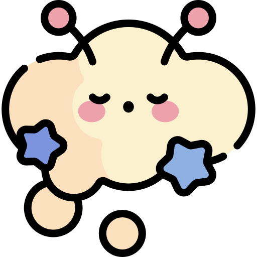 Dreaming Kawaii Lineal color icon