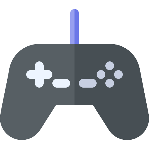 jeu vidéo Basic Rounded Flat Icône