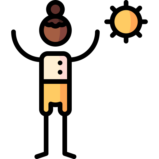 Morning Puppet Characters Lineal Color icon