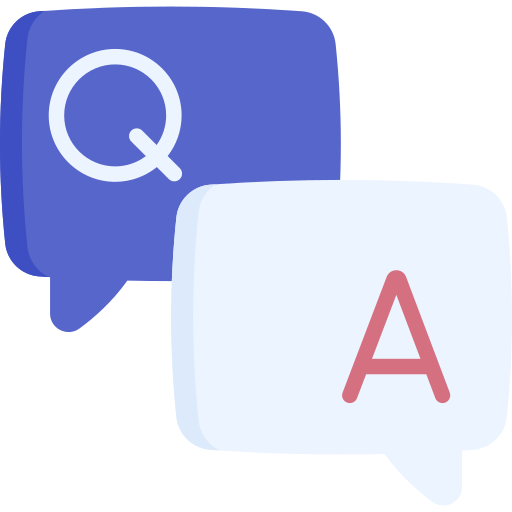 q &amp; a Special Flat icon