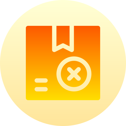 Parcel Basic Gradient Circular icon