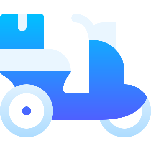 オートバイ Basic Gradient Gradient icon