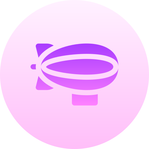sterowiec Basic Gradient Circular ikona