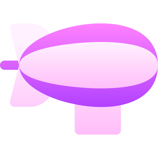 dirigible Basic Gradient Gradient icono