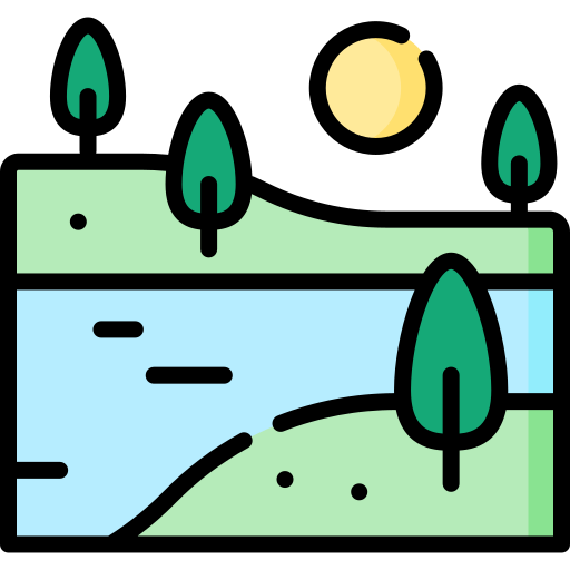 rzeka Special Lineal color ikona