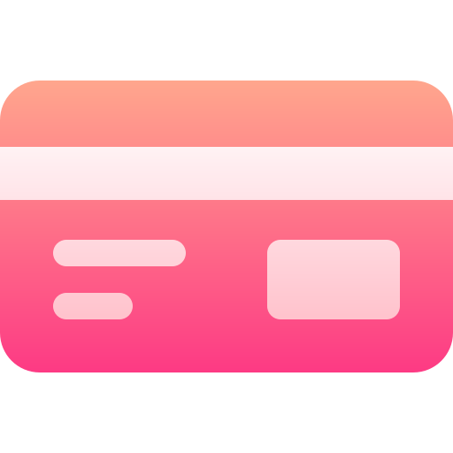 クレジットカード Basic Gradient Gradient icon
