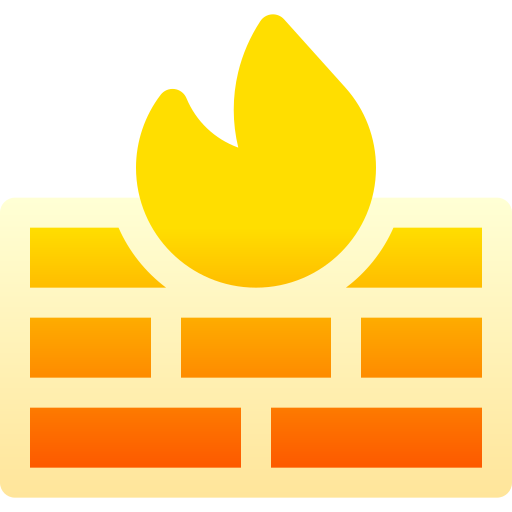 firewall Basic Gradient Gradient icoon
