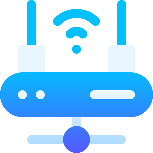 router Basic Gradient Gradient icoon