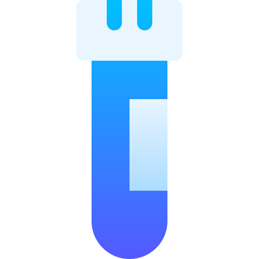 시험관 Basic Gradient Gradient icon