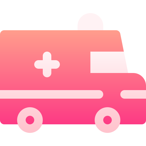 ambulanza Basic Gradient Gradient icona