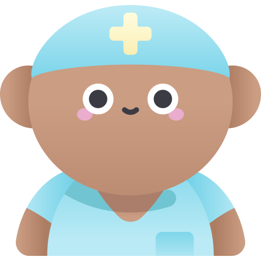 pielęgniarka Kawaii Star Gradient ikona