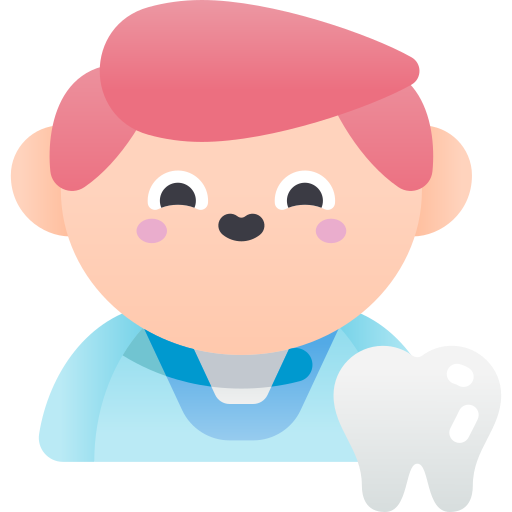치과 의사 Kawaii Star Gradient icon