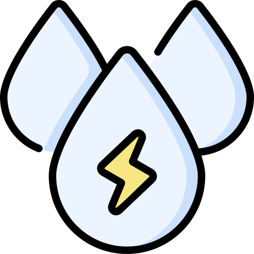 물 에너지 Special Lineal color icon