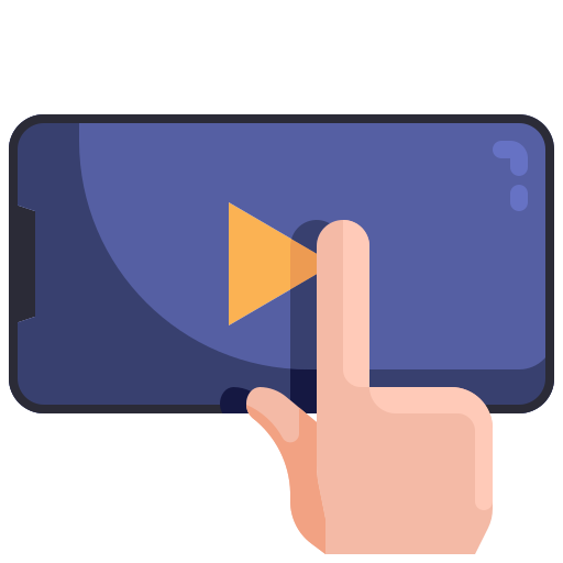 Video player Justicon Flat icon