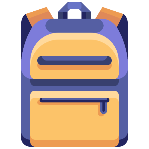 bolsa para la escuela Justicon Flat icono