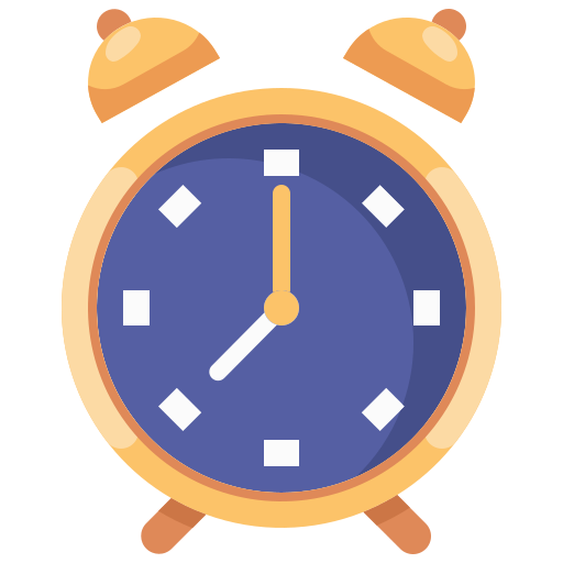 Clock Justicon Flat icon