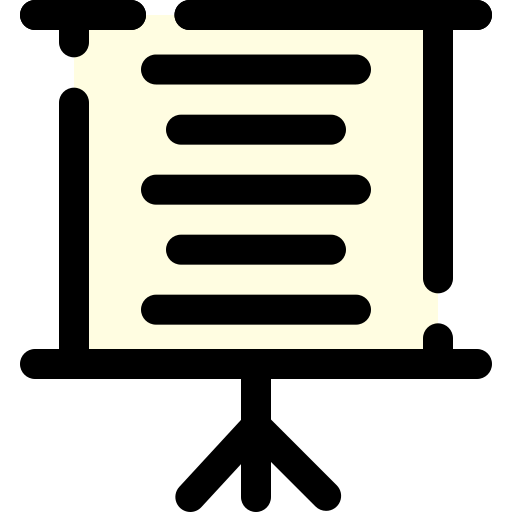 flipchart Generic Outline Color icon
