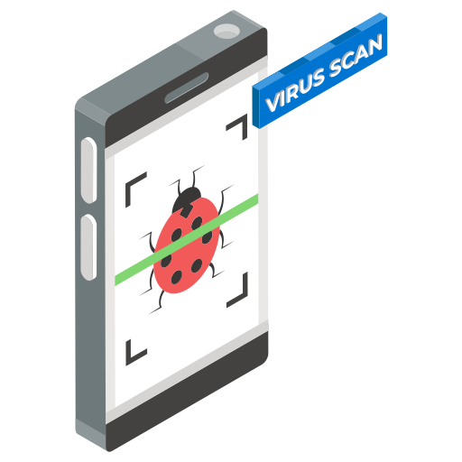 Antivirus Generic Isometric icon