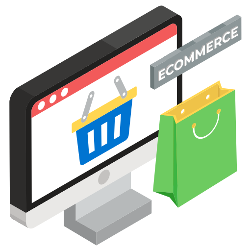 Online shopping Generic Isometric icon