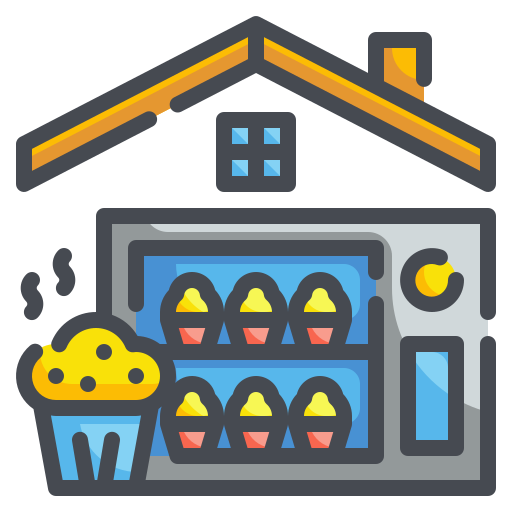 Baking Wanicon Lineal Color icon