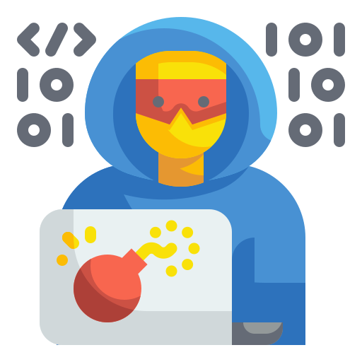hacker Wanicon Flat icono