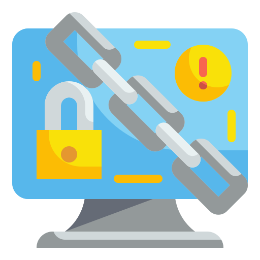 ransomware Wanicon Flat icon