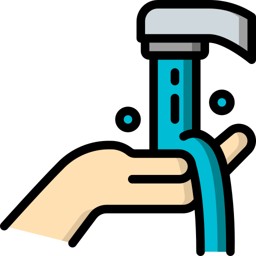 Washing hands Basic Miscellany Lineal Color icon