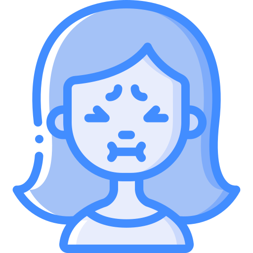 Vomiting Basic Miscellany Blue icon