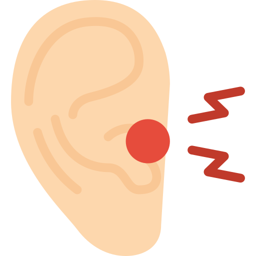 耳痛 Basic Miscellany Flat icon