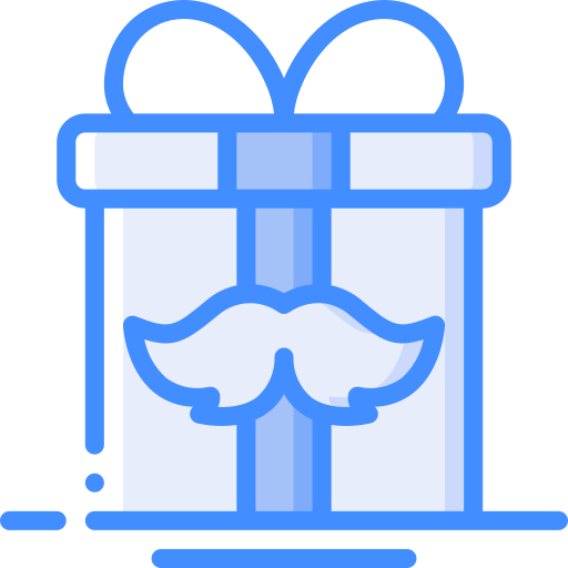 regalo Basic Miscellany Blue icona