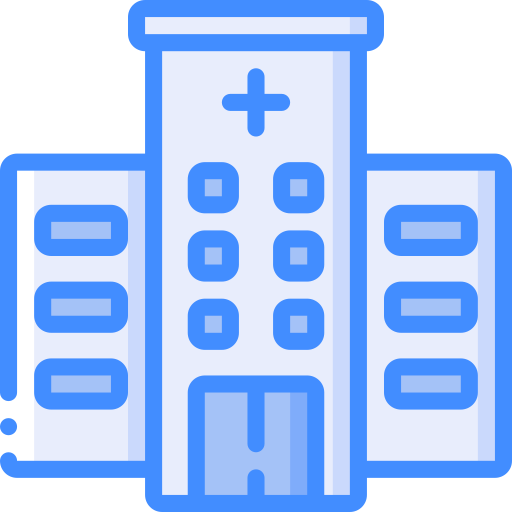 krankenhaus Basic Miscellany Blue icon