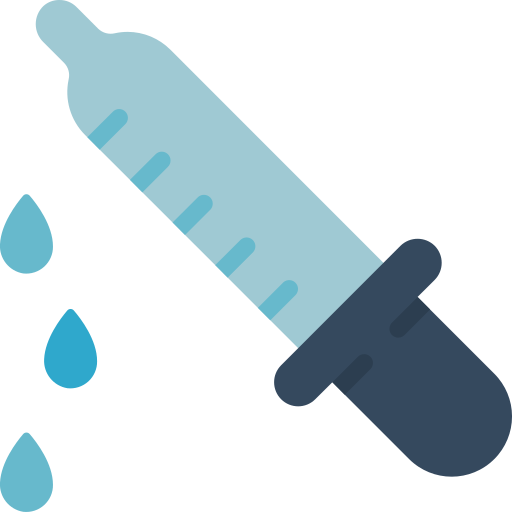 Pipette Basic Miscellany Flat icon