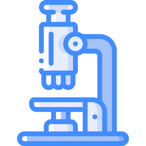 顕微鏡 Basic Miscellany Blue icon