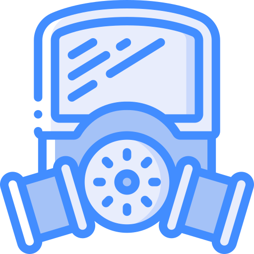 gasmasker Basic Miscellany Blue icoon