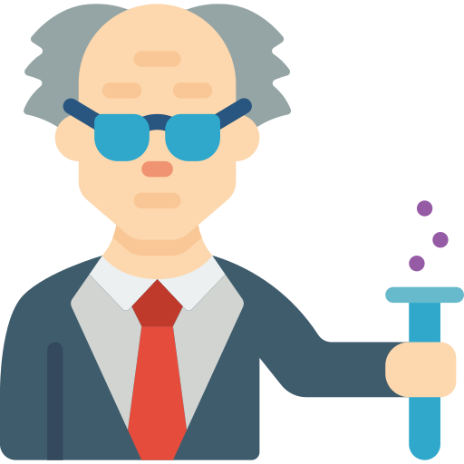 Scientist Basic Miscellany Flat icon