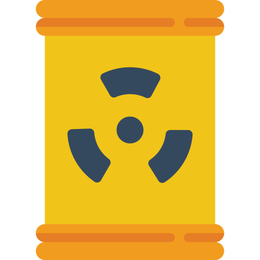 Toxic waste Basic Miscellany Flat icon