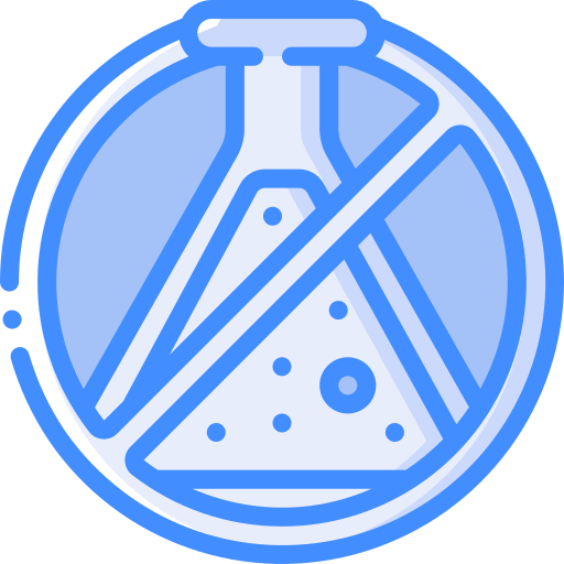 化学物質不使用 Basic Miscellany Blue icon