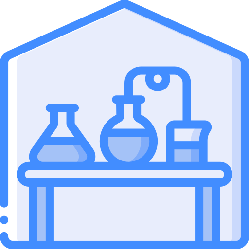 실험실 Basic Miscellany Blue icon