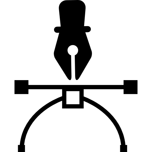 Vector curve edition  icon