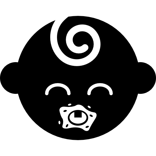 赤ちゃんの黒い頭  icon