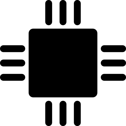 sagoma variante microchip  icona