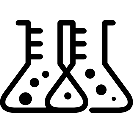 Test tubes couple for chemistry  icon